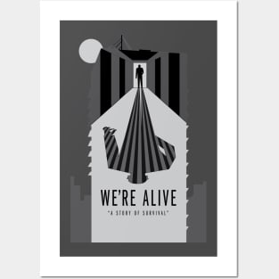 We're Alive: A Story of Survival alternate art Posters and Art